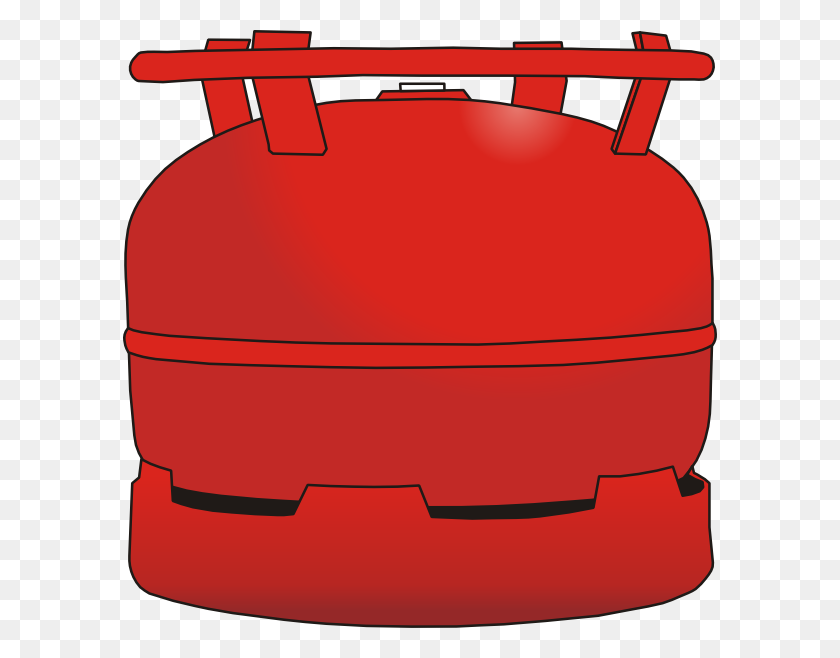 594x598 Download Gasoline Canister With Transparent Background Clipart Gas - Gas Clipart