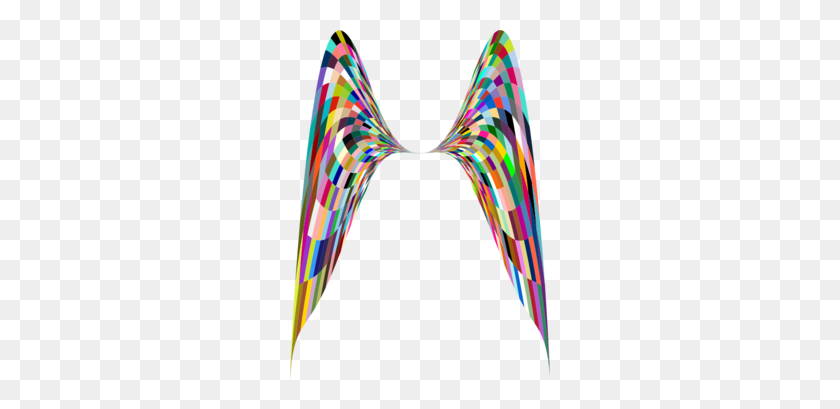 260x349 Download Geometric Angel Wings Clipart Clip Art Line Clipart - Black Angel Clipart