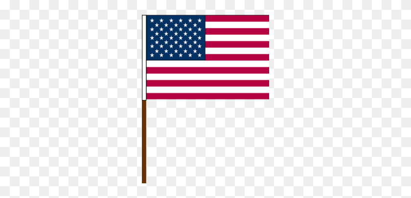 260x344 Descargar Alemania Y La Bandera Americana Clipart Estados Unidos - Bandera Americana Clipart Png