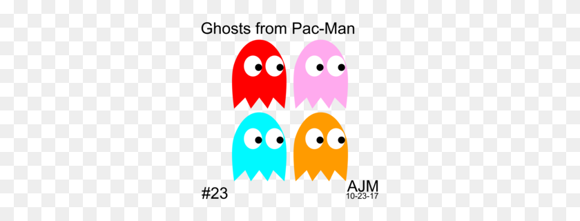 260x260 Скачать Призраки Клипарт Pac Man Картинки С Привидениями - Клипарт С Привидениями В Png
