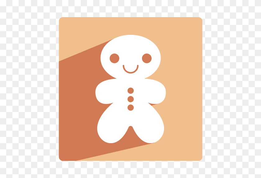 512x512 Download Gingerbread Cute Icons Clipart Gingerbread Man Computer - Gingerbread Man Clipart Free