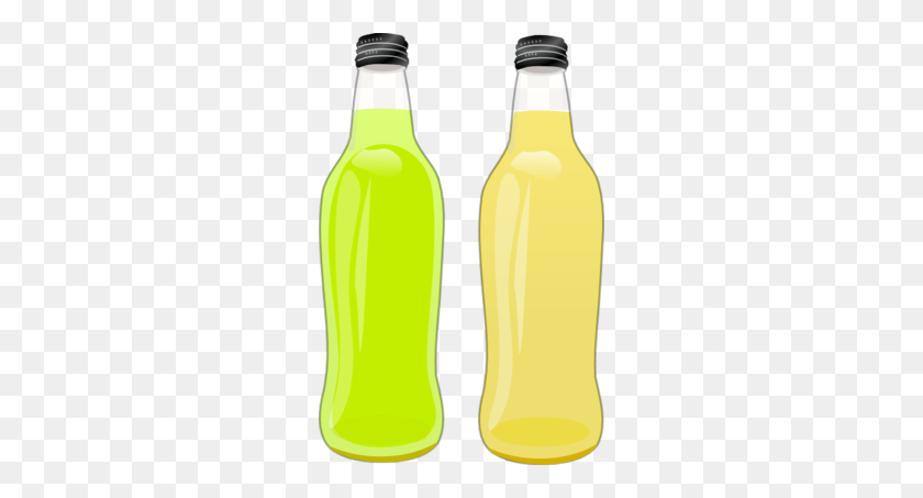 260x393 Скачать Стеклянные Бутылки Клипарт Газированные Напитки Стеклянные Бутылки Картинки - Безалкогольный Клипарт