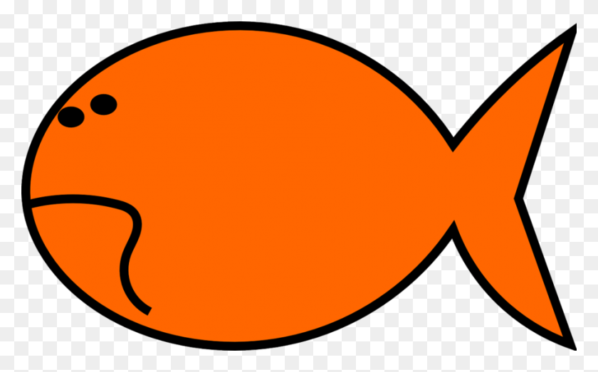 899x534 Download Goldfish Clip Art Clipart Goldfish Clip Art Orange - Free Fish Clipart