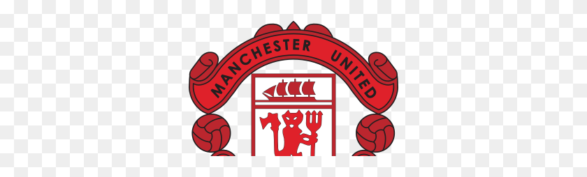 300x194 Download Golfer Png Picture For Designing Projects - Manchester United Logo PNG
