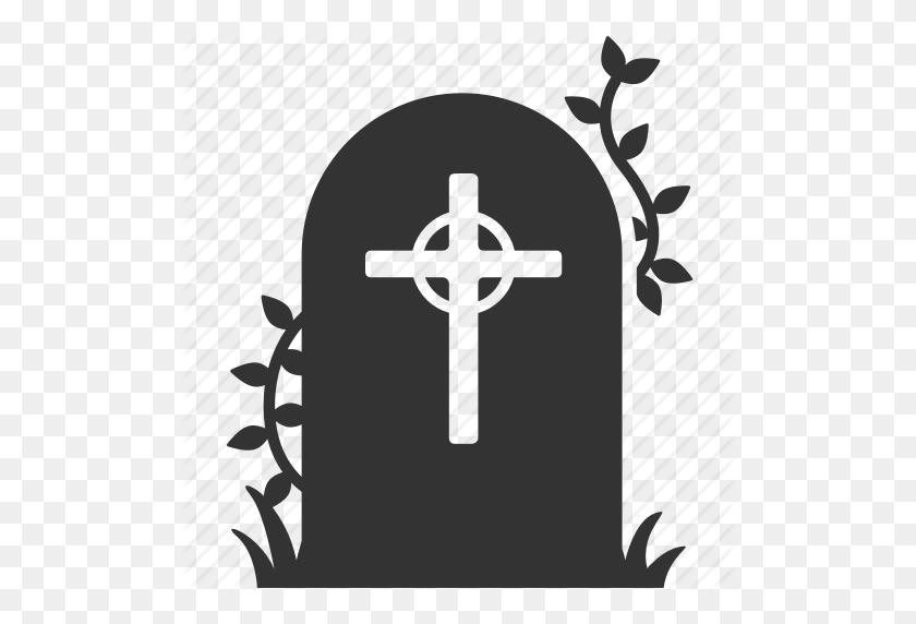 512x512 Download Graveyard Icon Clipart Headstone Cemetery Clip Art - Cemetery Clipart