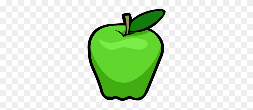 260x307 Download Green Apple Clip Art Clipart Clip Art Apple, Food, Leaf - Apple Pie Clipart