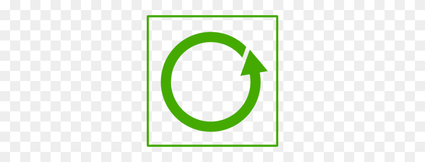 260x260 Скачать Зеленый Значок Цикла Клипарт Утилизация Символ Компьютерные Иконки - Цикл Клипарт