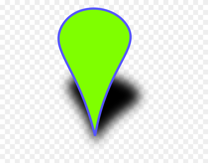 390x596 Download Green Google Marker Clipart - Google Clip Art