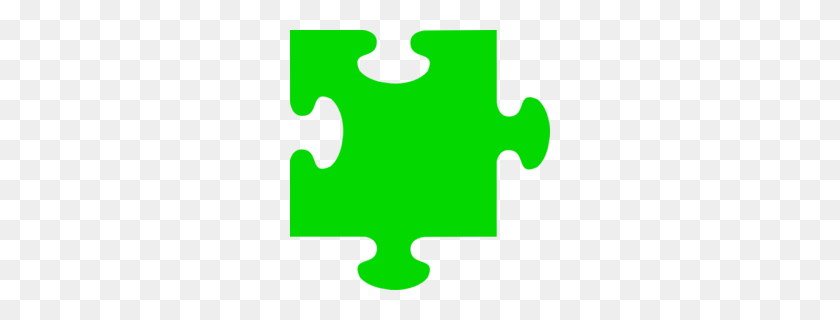 260x260 Descargar Green Jigsaw Piece Clipart Jigsaw Puzzles Clipart - Autism Puzzle Piece Clipart