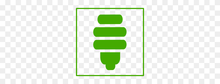 260x260 Download Green Light Bulb Eco Png Clipart Incandescent Light Bulb - Light Bulb Clipart PNG