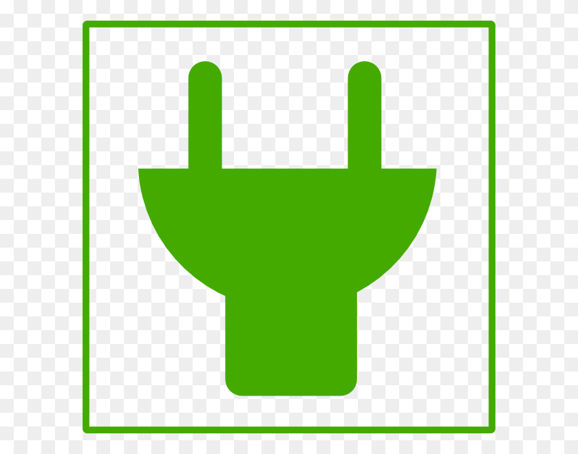 600x600 Download Green Plug Icon Clipart - Plug PNG