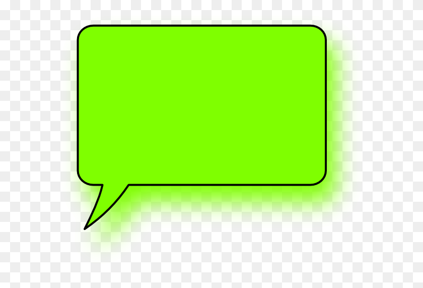 600x511 Download Green Text Bubble Png Clipart Speech Balloon Clip Art - Iphone Clipart PNG