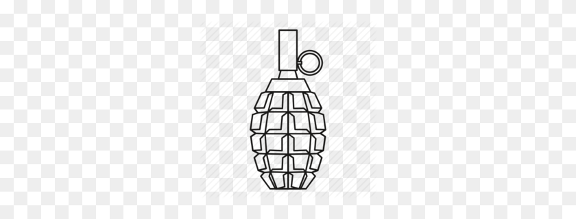 260x260 Descargar Grenade Clipart Grenade Clipart - Explosion Clipart Black And White