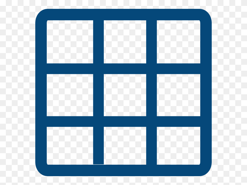 600x568 Download Grid - Transparent Grid PNG
