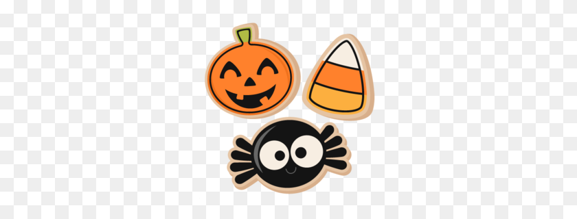 260x260 Download Halloween Cookies Clipart Halloween Candy Corn Clip Art - Halloween Jack O Lantern Clipart