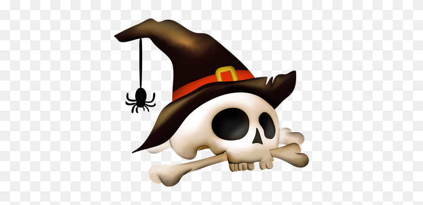 400x347 Download Halloween Free Png Transparent Image And Clipart - Scary Halloween Clipart