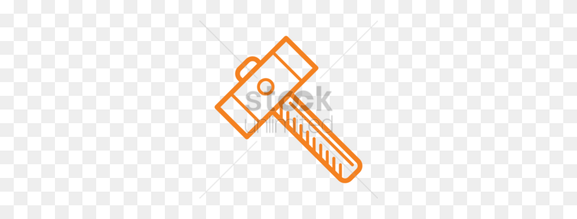 260x260 Download Hammer Clipart Computer Icons Hammer Clip Art Yellow - Hammer Clip Art