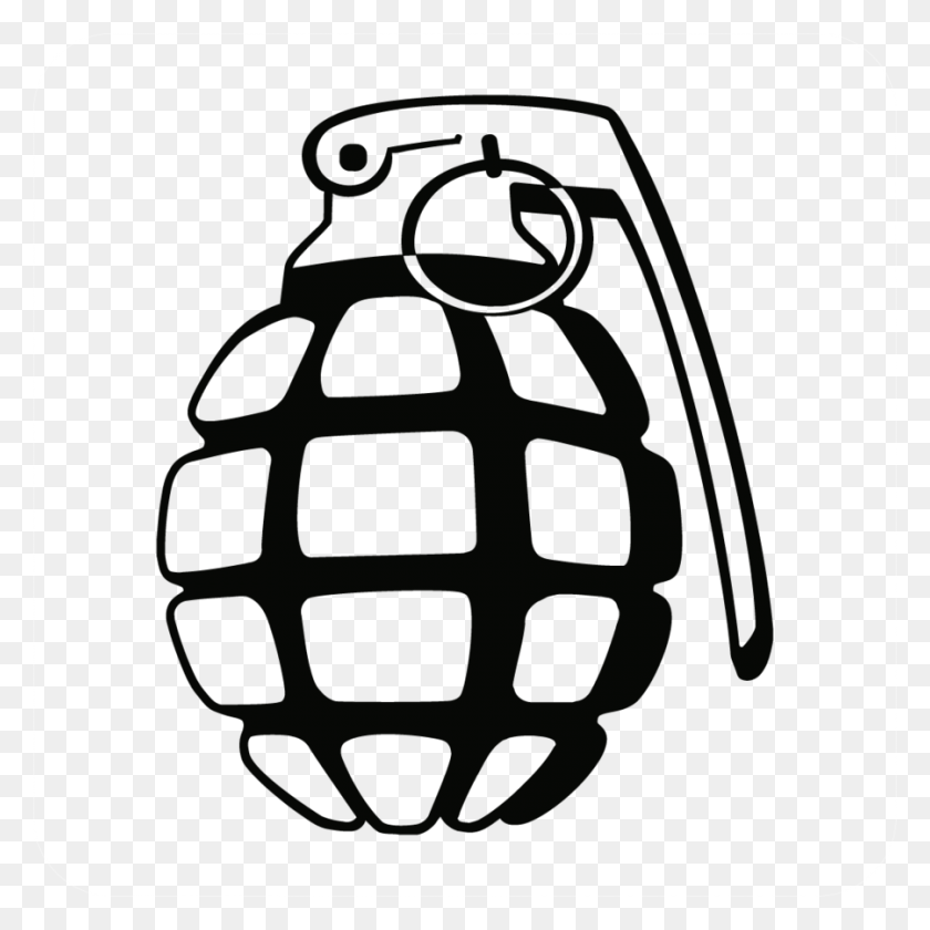 900x900 Download Hand Grenade Clipart Grenade Clip Art Font, Product - Cornucopia Clipart