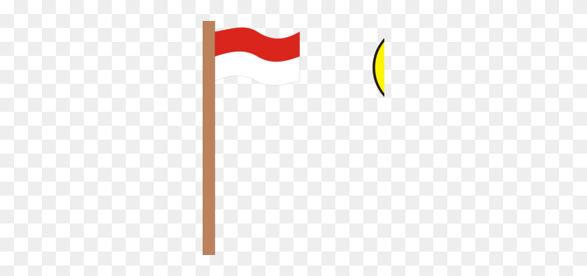 260x335 Скачать Руку С Флагом Векторный Клипарт Флаг Индонезии Флаг - Индонезия Png