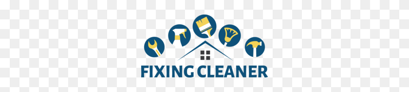 260x130 Download Handyman Cleaning Logo Clipart Logo Commercial Cleaning - Handyman Clip Art