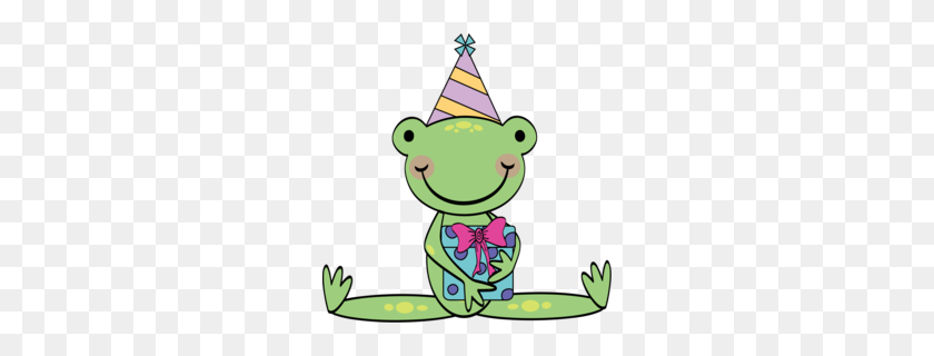 260x260 Download Happy Birthday Frog Png Clipart Frog Birthday Clip Art - Happy Birthday To You Clipart