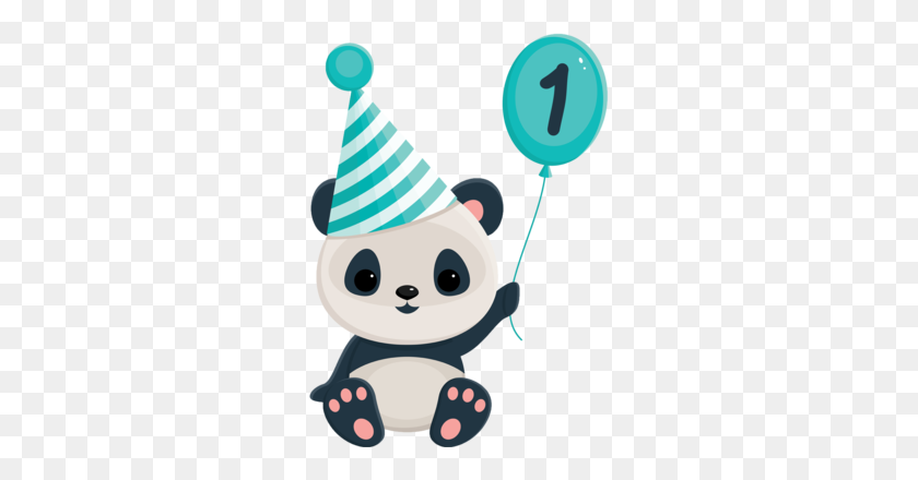 279x380 Скачать С Днем Рождения Панда Клипарт Гигантская Панда День Рождения - Картинки С Днем Рождения