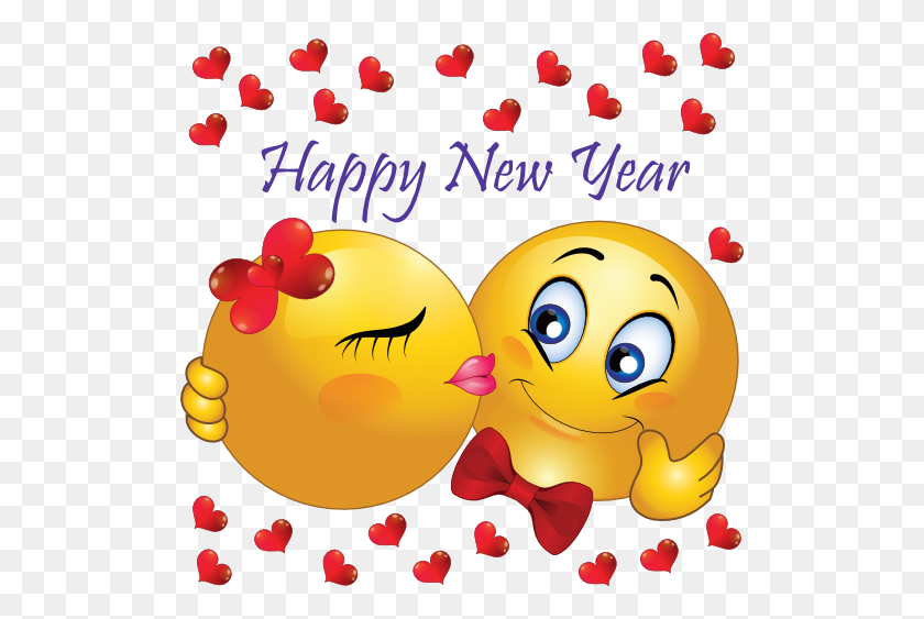 512x503 Download Happy New Year Smiley Clipart Emoticon Smiley Clip Art - Happy New Year Clipart