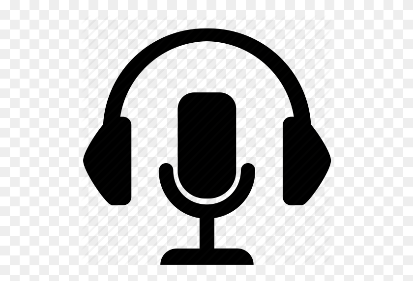 512x512 Download Headphone And Mic Icon Clipart Microphone Computer Icons - Oboe Clipart