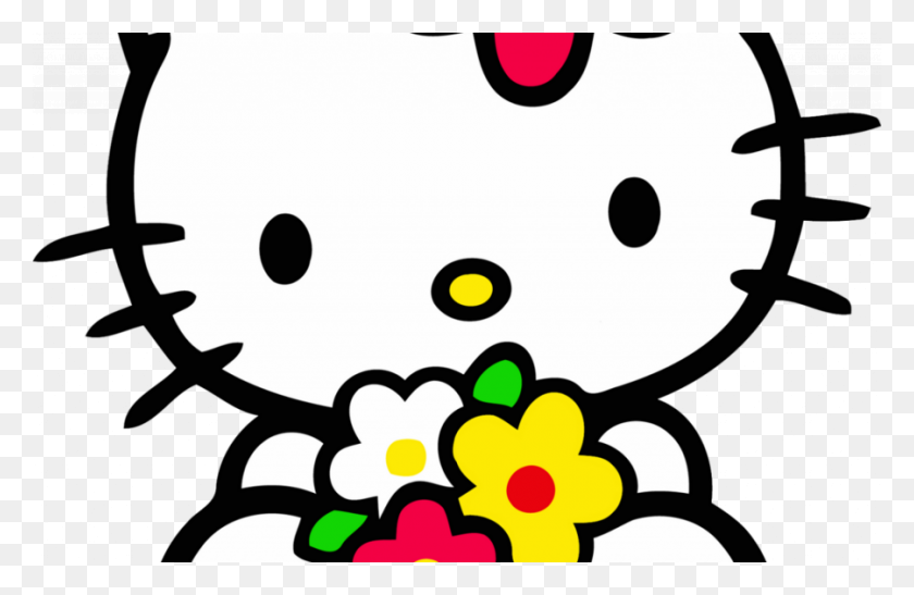 900x563 Download Hello Kitty Clipart Hello Kitty Clip Art Flower, Leaf - Cat Food Clipart