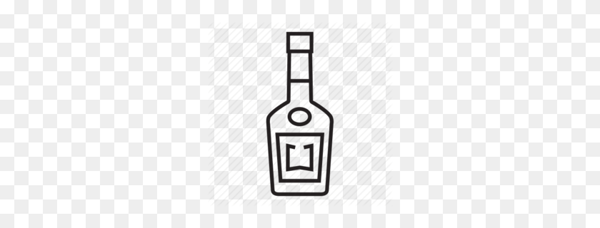 260x260 Download Hennessy Bottle Vector Clipart Liquor Cognac Hennessy - Alcohol Bottle Clipart
