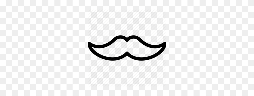 260x260 Download Hipster Clipart Hipster Moustache Clip Art - Black Mustache Clipart