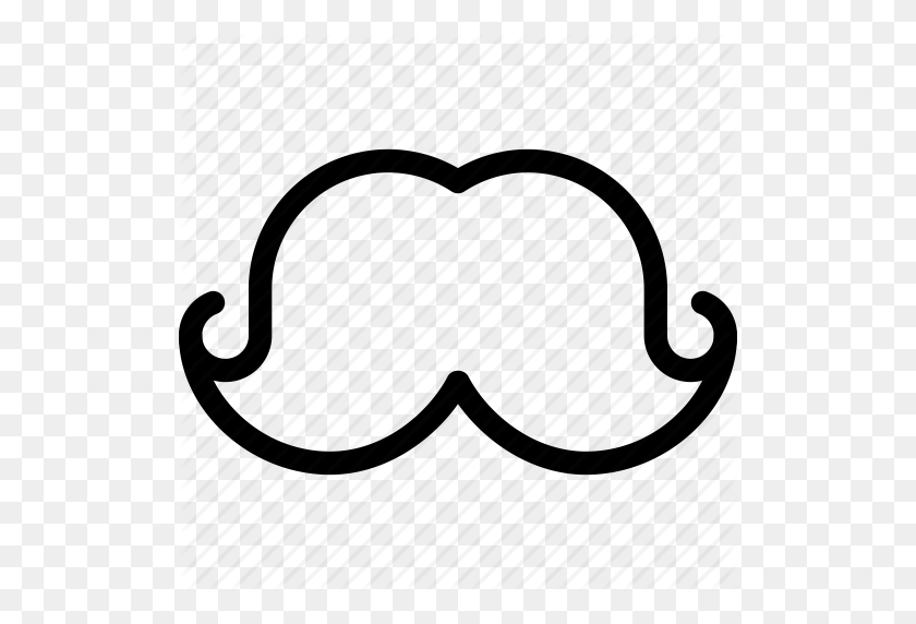 512x512 Download Hipster Clipart Moustache Hipster Clip Art Moustache - White Beard Clipart