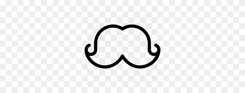 260x260 Download Hipster Clipart Moustache Hipster Clip Art Moustache - Mustache Clipart