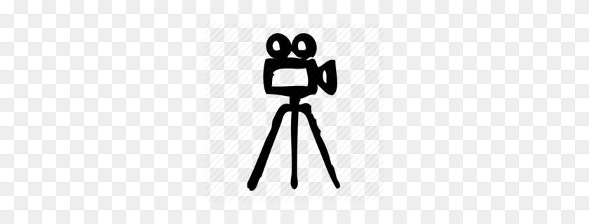 260x260 Download Hollywood Video Camera Transparent Clipart Video Movie - Movie Camera PNG