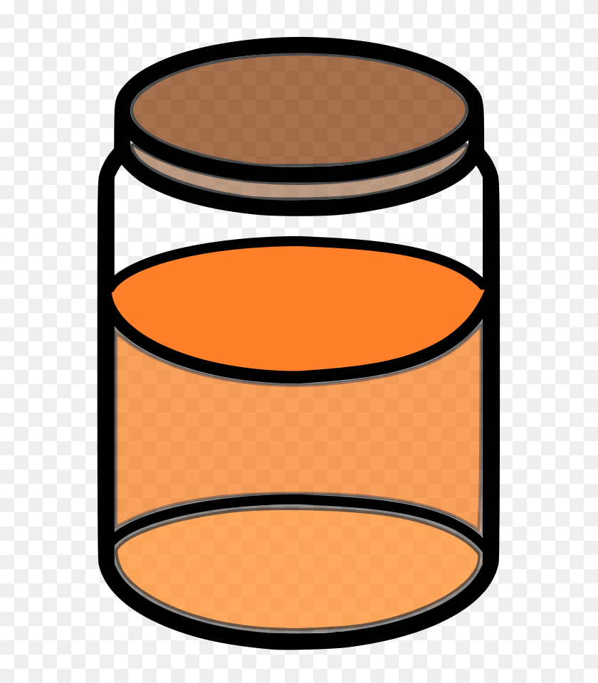636x900 Download Honey Jar Clipart - Jar PNG