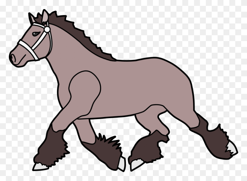 800x572 Download Horse Clip Art Free Clipart Of Horses Mares, Stallions - Stallion Clipart