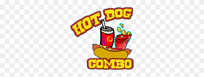 260x257 Descargar Hot Dog Combo Clipart Hot Dog Fast Food Clipart - Bun Clipart