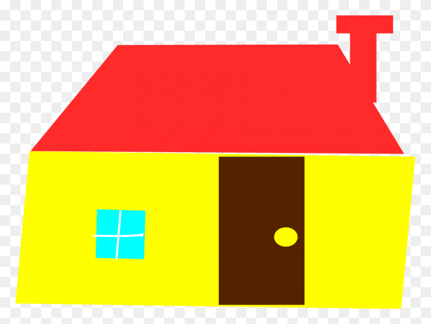 900x660 Download House Art Clipart - House Clipart PNG