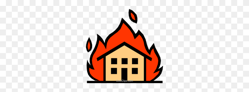 260x252 Download Houses On Fire Cartoon Clipart Structure Fire Clip Art - Hose Clipart