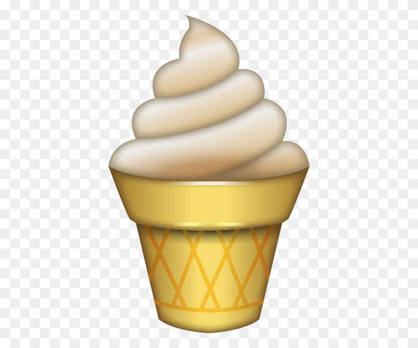 640x640 Скачать Ice Cream Emoji Icon Emoji Island - Food Emoji Png