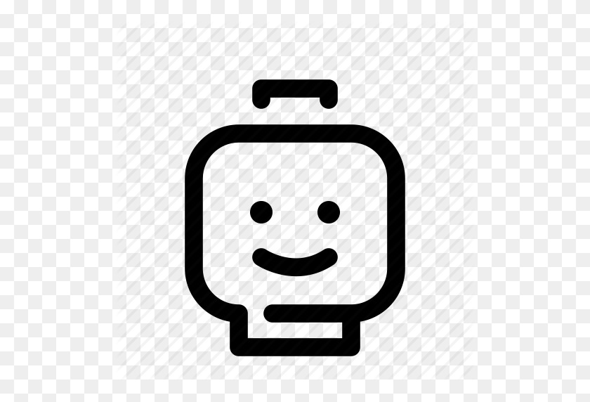 512x512 Descargar Icono De Clipart De Juguete Iconos De Equipo Clipart Smiley, Lego - Lego Head Clipart