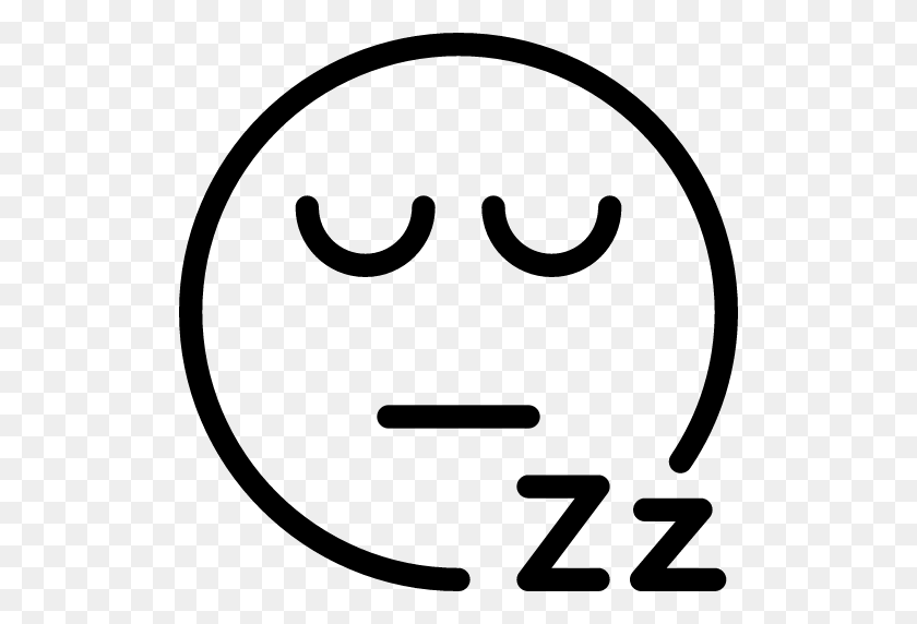 512x512 Download Icon For Sleeping Clipart Computer Icons Emoticon Clip - Sleep Clipart Free