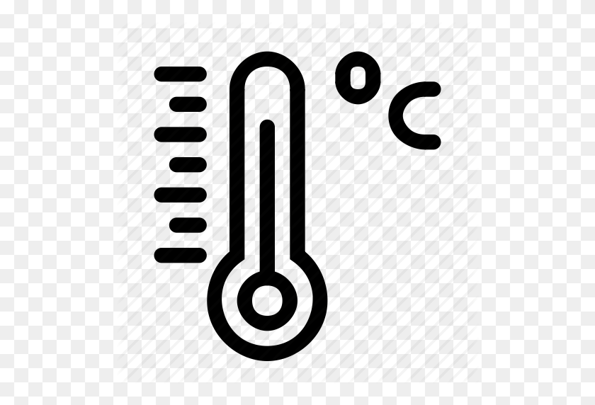 512x512 Download Icon Thermometer Celsius Clipart Celsius Degree - Degree Clipart