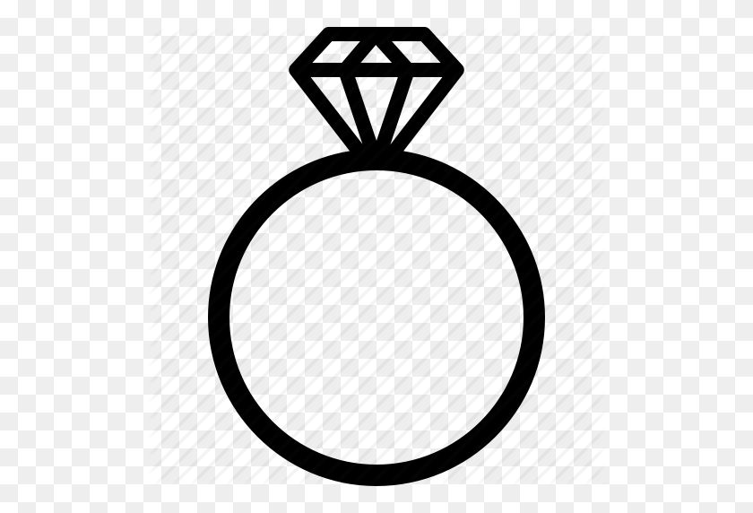 512x512 Download Icon Trang Clipart Wedding Ring Jewellery Ring - Diamond Ring Clipart