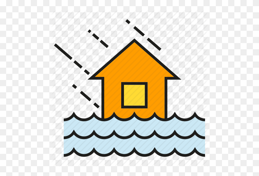 512x512 Download Inundation Icon Clipart Flood Computer Icons Clip Art - Flood Clipart