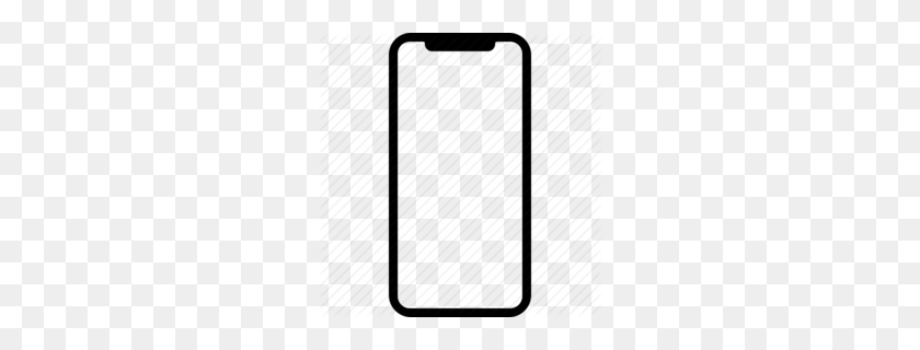 260x260 Скачать Iphone X Прозрачный Фон Клипарт Iphone X Iphone - Png Прозрачный Фон