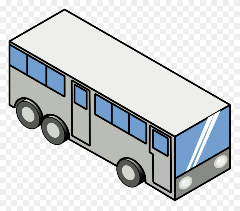 900x782 Скачать Iso Bus Clipart - Автобус Png