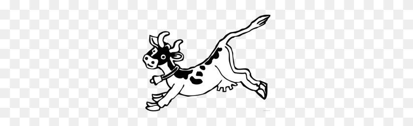 260x197 Скачать Прыгающую Корову Картинки Клипарт Крупный Рогатый Скот Картинки Олень - Молочная Корова Клипарт