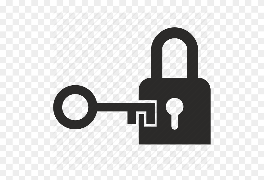 512x512 Download Key Lock Open Icon Clipart Padlock Clip Art Lock, Key - Security Clipart