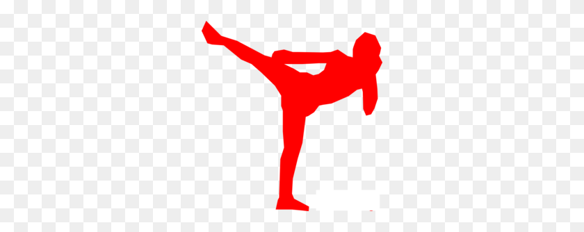 260x274 Download Kickboxing Clipart Kickboxing Muay Thai Clip Art - Kung Fu Clipart
